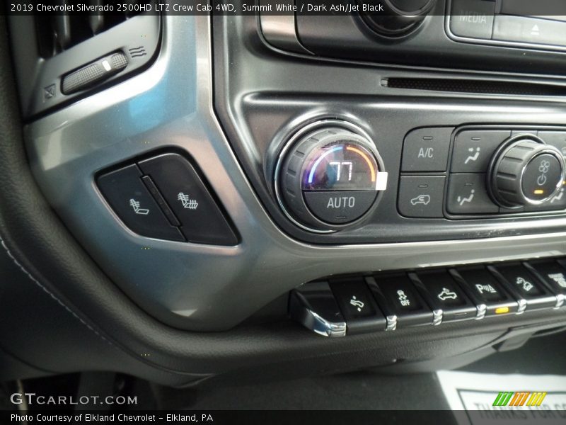 Summit White / Dark Ash/Jet Black 2019 Chevrolet Silverado 2500HD LTZ Crew Cab 4WD