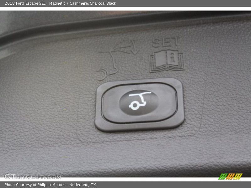 Magnetic / Cashmere/Charcoal Black 2018 Ford Escape SEL
