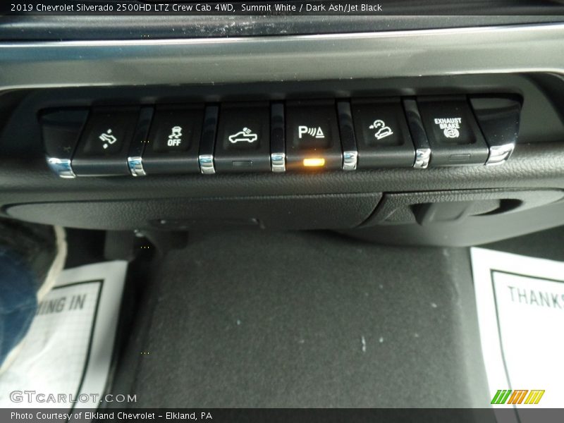 Summit White / Dark Ash/Jet Black 2019 Chevrolet Silverado 2500HD LTZ Crew Cab 4WD