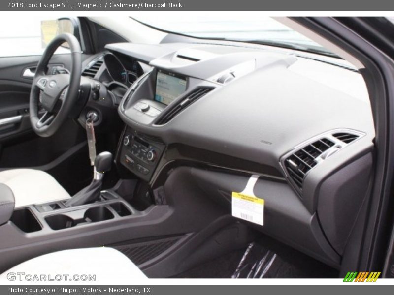 Magnetic / Cashmere/Charcoal Black 2018 Ford Escape SEL