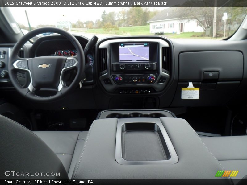 Summit White / Dark Ash/Jet Black 2019 Chevrolet Silverado 2500HD LTZ Crew Cab 4WD