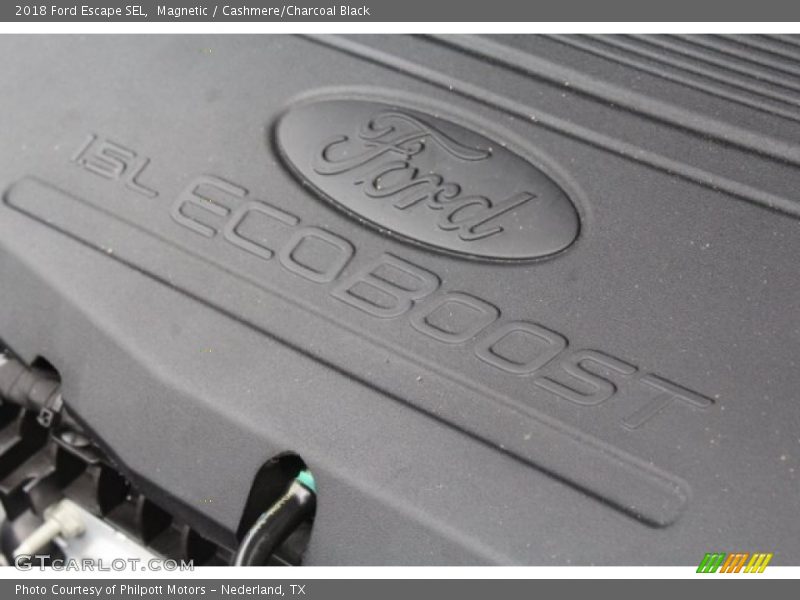 Magnetic / Cashmere/Charcoal Black 2018 Ford Escape SEL