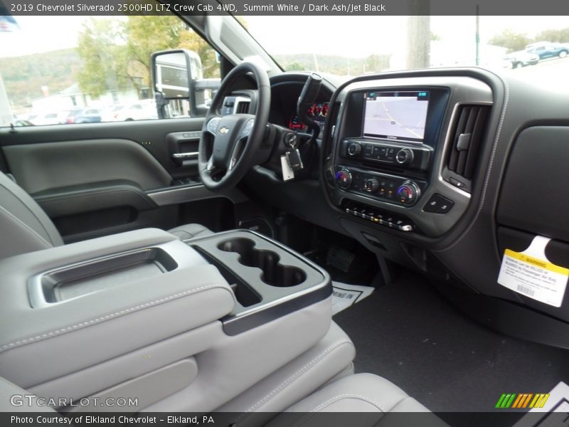 Summit White / Dark Ash/Jet Black 2019 Chevrolet Silverado 2500HD LTZ Crew Cab 4WD