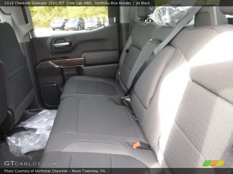 Northsky Blue Metallic / Jet Black 2019 Chevrolet Silverado 1500 RST Crew Cab 4WD