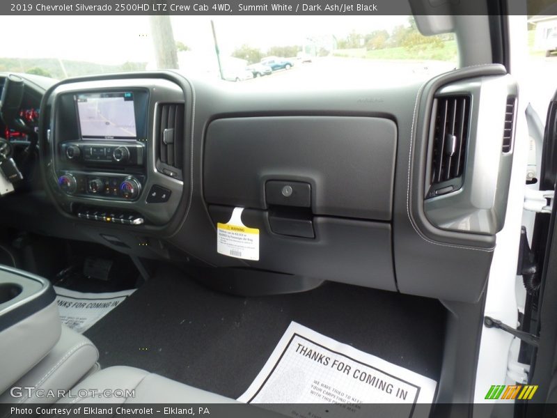 Summit White / Dark Ash/Jet Black 2019 Chevrolet Silverado 2500HD LTZ Crew Cab 4WD