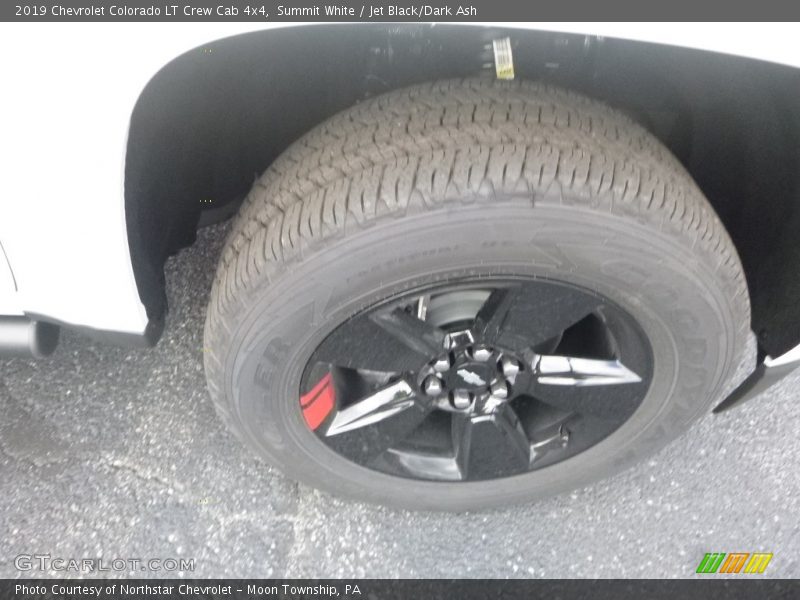 Summit White / Jet Black/Dark Ash 2019 Chevrolet Colorado LT Crew Cab 4x4
