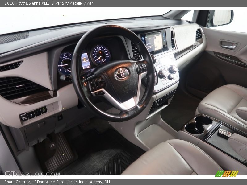 Silver Sky Metallic / Ash 2016 Toyota Sienna XLE