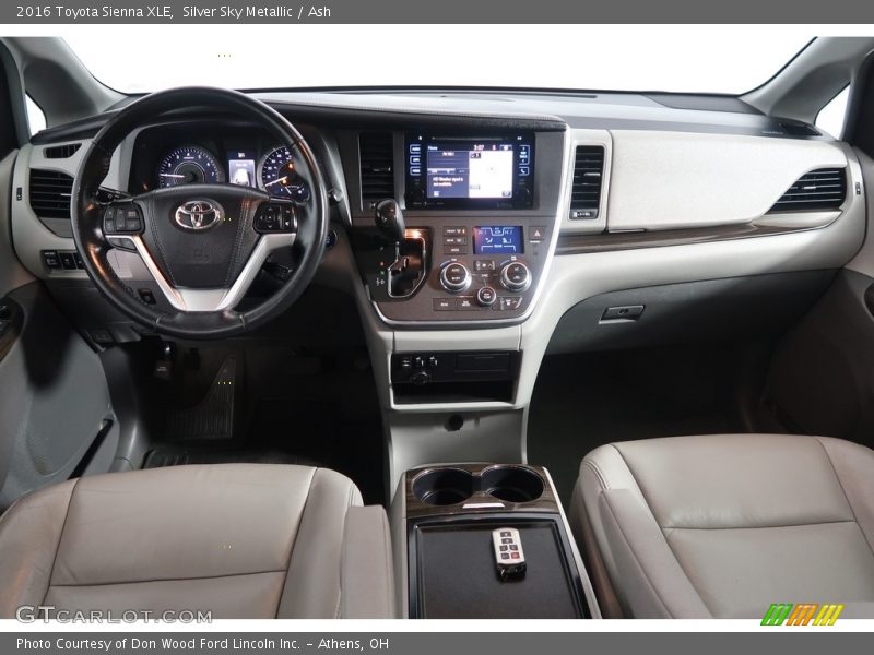 Silver Sky Metallic / Ash 2016 Toyota Sienna XLE