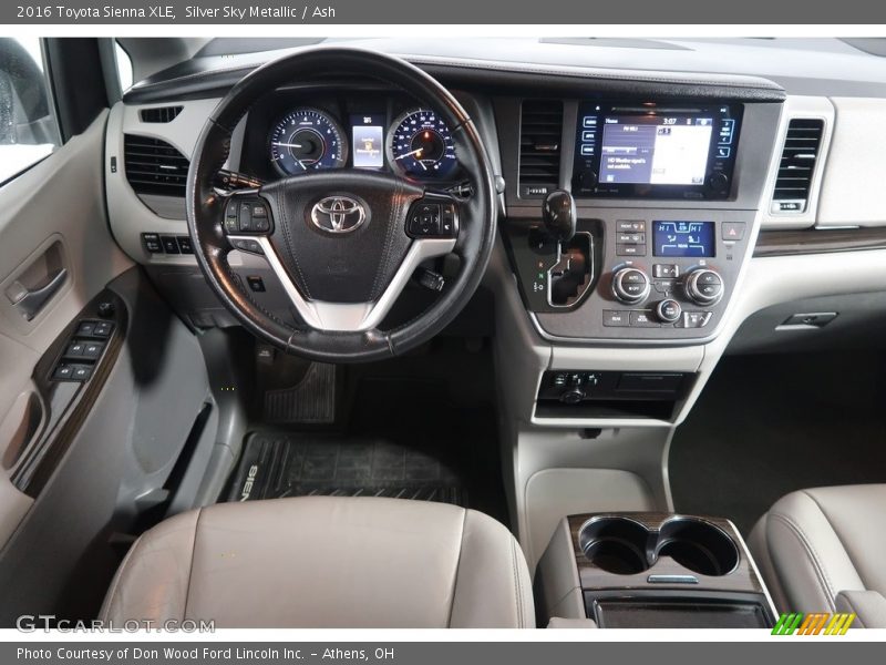 Silver Sky Metallic / Ash 2016 Toyota Sienna XLE