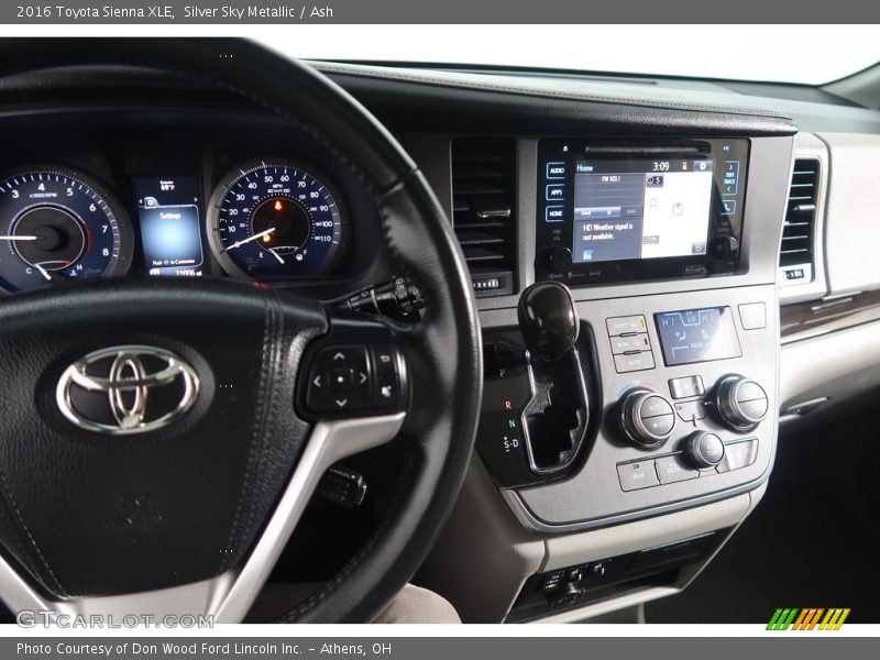 Silver Sky Metallic / Ash 2016 Toyota Sienna XLE