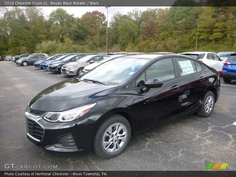 Mosaic Black Metallic / Black 2019 Chevrolet Cruze LS