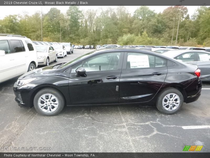 Mosaic Black Metallic / Black 2019 Chevrolet Cruze LS