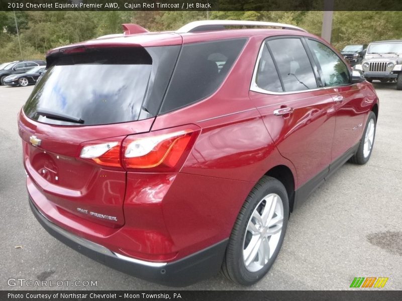 Cajun Red Tintcoat / Jet Black 2019 Chevrolet Equinox Premier AWD
