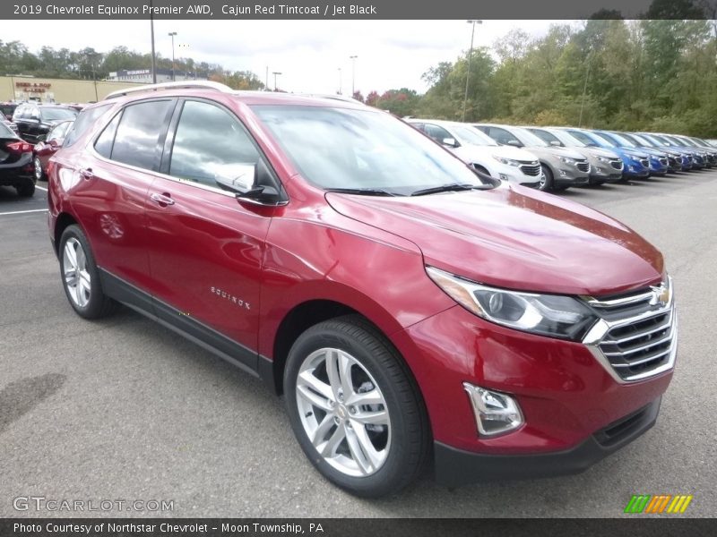 Cajun Red Tintcoat / Jet Black 2019 Chevrolet Equinox Premier AWD