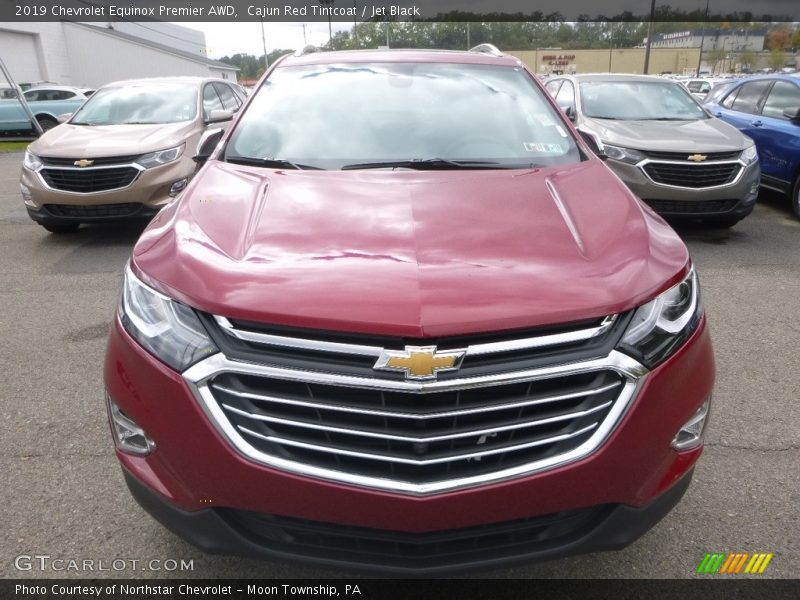 Cajun Red Tintcoat / Jet Black 2019 Chevrolet Equinox Premier AWD