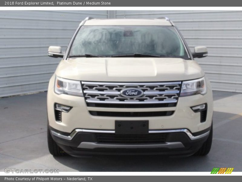 Platinum Dune / Medium Stone 2018 Ford Explorer Limited