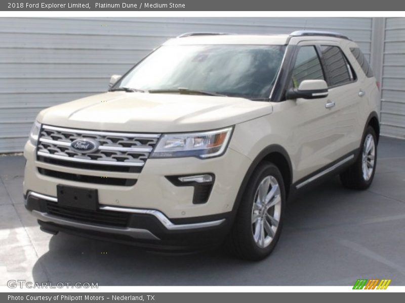 Platinum Dune / Medium Stone 2018 Ford Explorer Limited