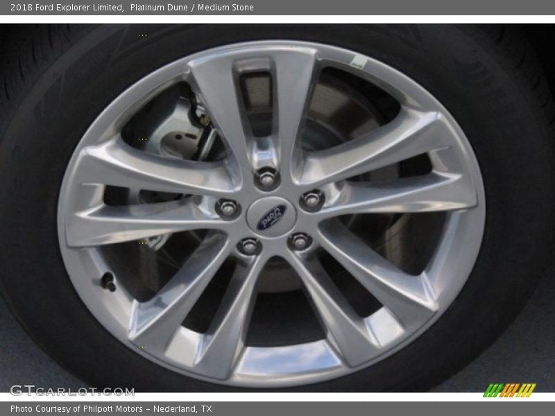 Platinum Dune / Medium Stone 2018 Ford Explorer Limited