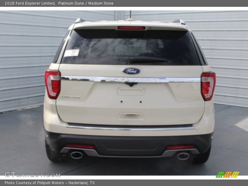 Platinum Dune / Medium Stone 2018 Ford Explorer Limited