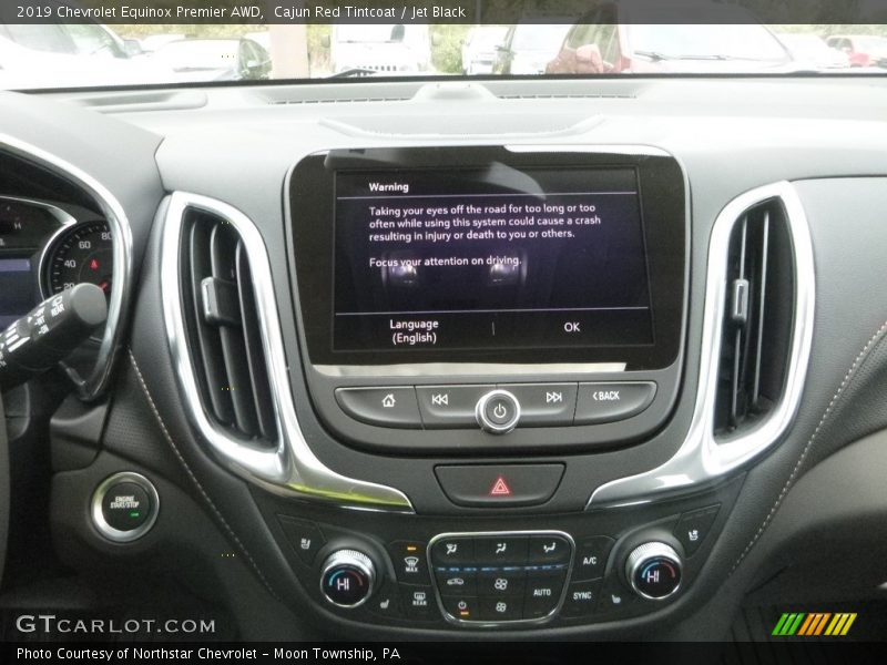 Cajun Red Tintcoat / Jet Black 2019 Chevrolet Equinox Premier AWD