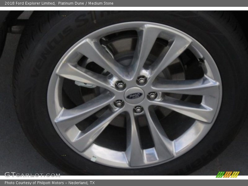 Platinum Dune / Medium Stone 2018 Ford Explorer Limited
