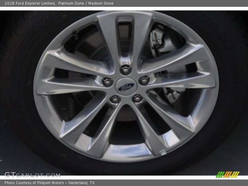 Platinum Dune / Medium Stone 2018 Ford Explorer Limited