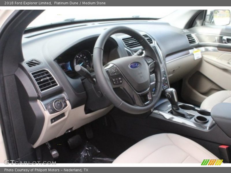 Platinum Dune / Medium Stone 2018 Ford Explorer Limited