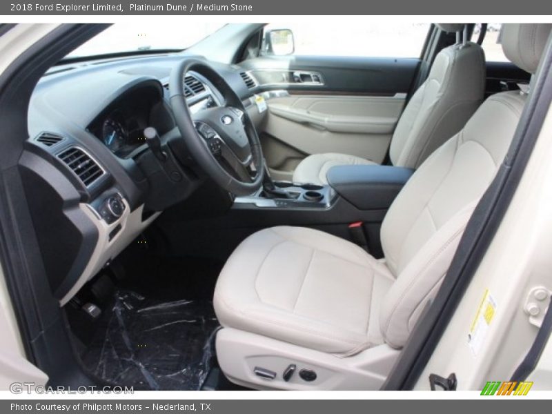 Platinum Dune / Medium Stone 2018 Ford Explorer Limited