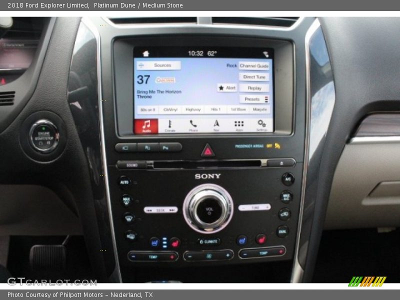 Platinum Dune / Medium Stone 2018 Ford Explorer Limited