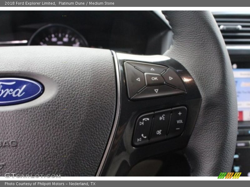 Platinum Dune / Medium Stone 2018 Ford Explorer Limited