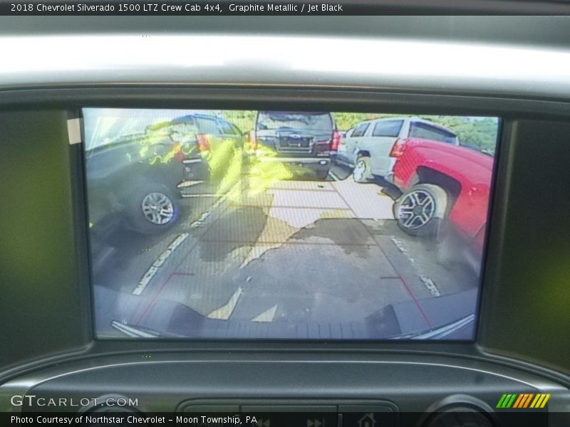 Graphite Metallic / Jet Black 2018 Chevrolet Silverado 1500 LTZ Crew Cab 4x4