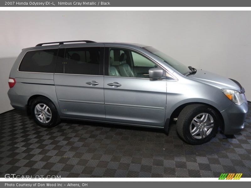 Nimbus Gray Metallic / Black 2007 Honda Odyssey EX-L
