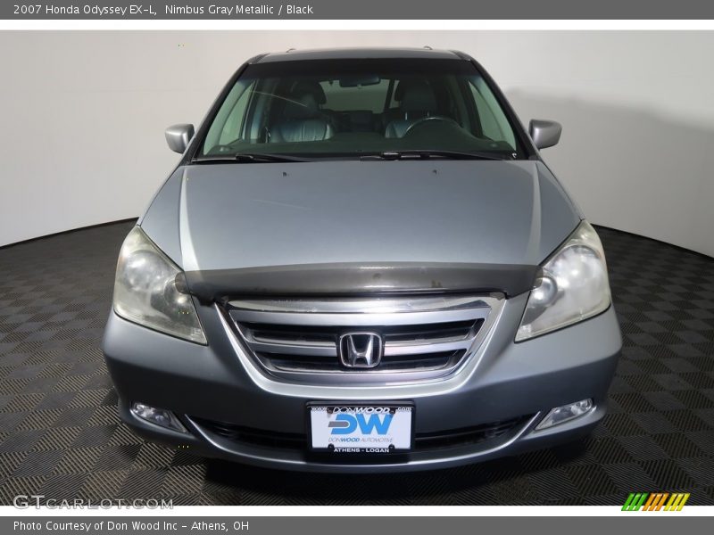 Nimbus Gray Metallic / Black 2007 Honda Odyssey EX-L
