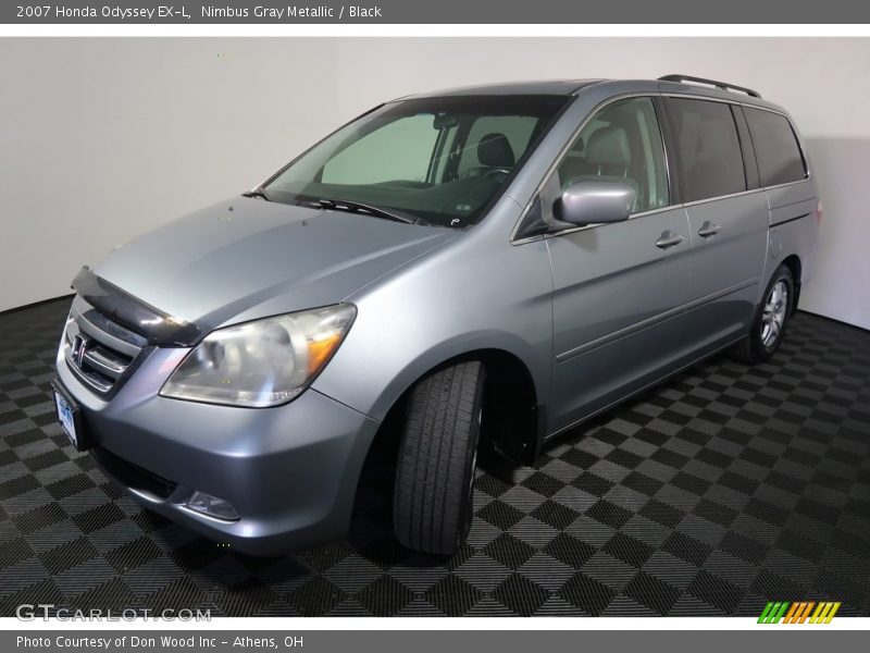 Nimbus Gray Metallic / Black 2007 Honda Odyssey EX-L