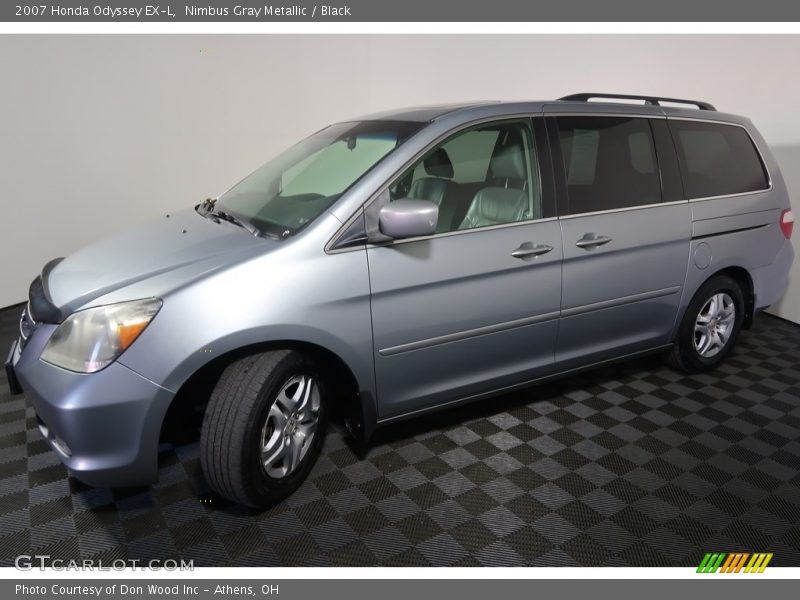 Nimbus Gray Metallic / Black 2007 Honda Odyssey EX-L