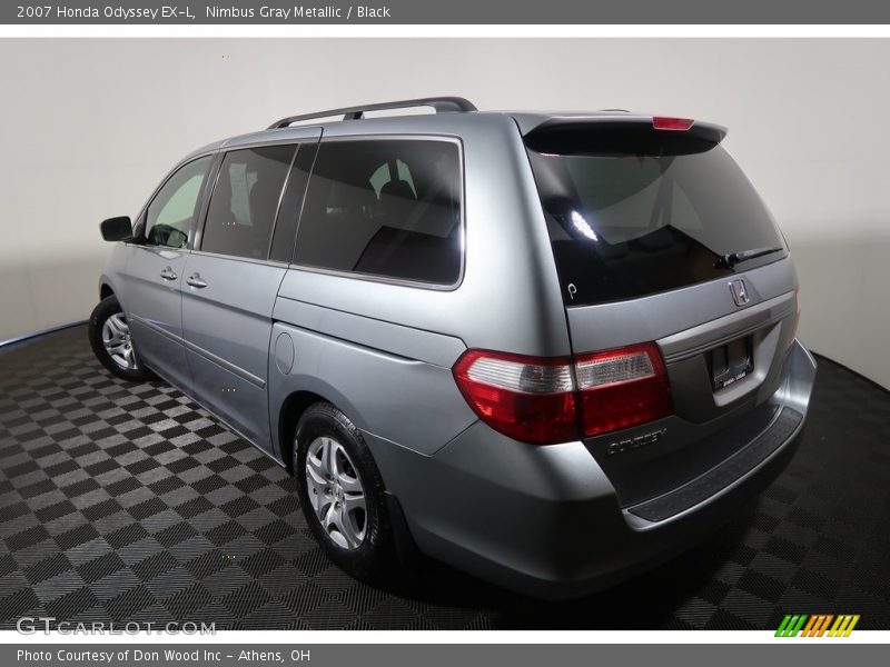 Nimbus Gray Metallic / Black 2007 Honda Odyssey EX-L