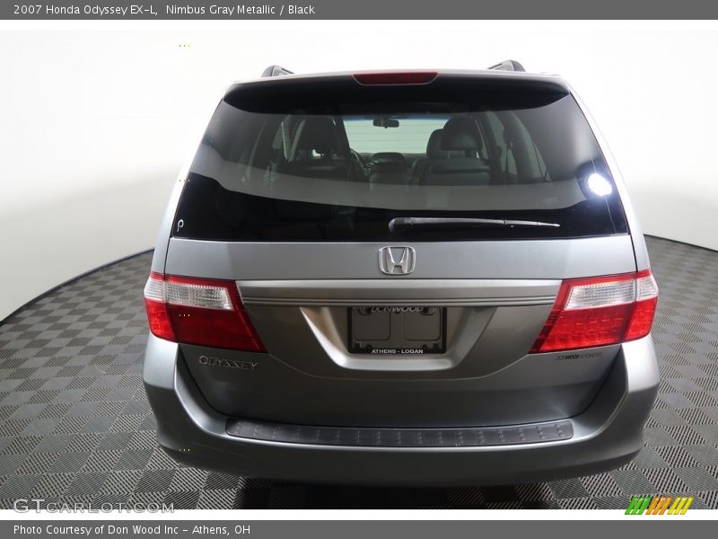 Nimbus Gray Metallic / Black 2007 Honda Odyssey EX-L
