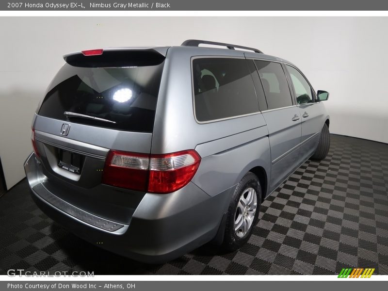 Nimbus Gray Metallic / Black 2007 Honda Odyssey EX-L