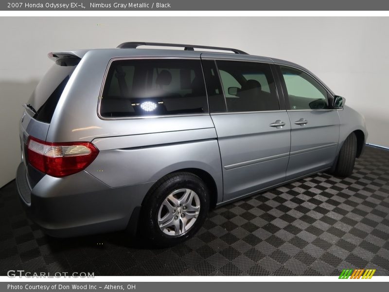 Nimbus Gray Metallic / Black 2007 Honda Odyssey EX-L