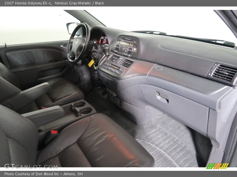 Nimbus Gray Metallic / Black 2007 Honda Odyssey EX-L