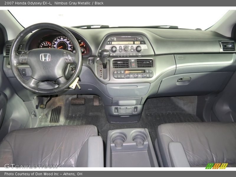 Nimbus Gray Metallic / Black 2007 Honda Odyssey EX-L