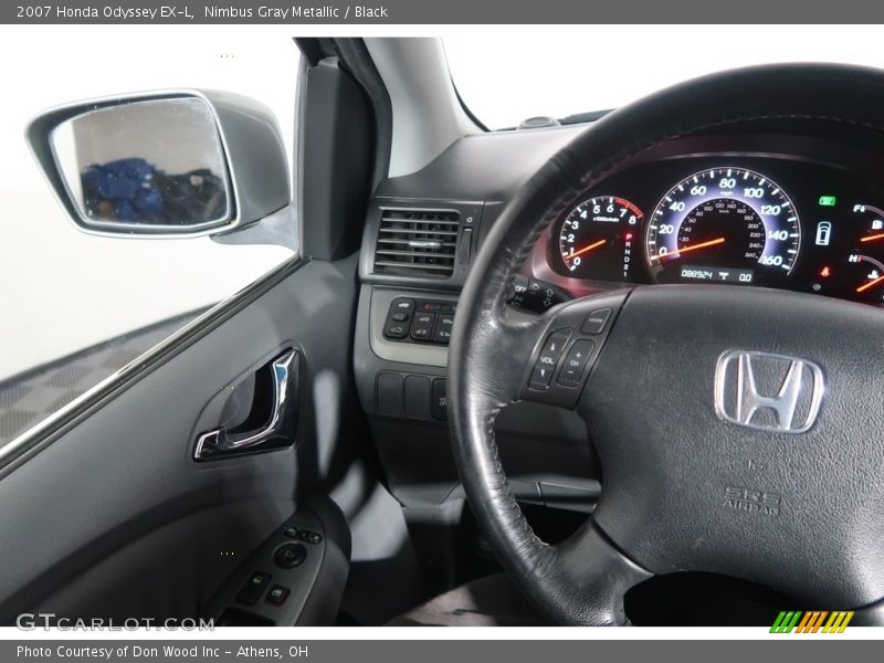 Nimbus Gray Metallic / Black 2007 Honda Odyssey EX-L