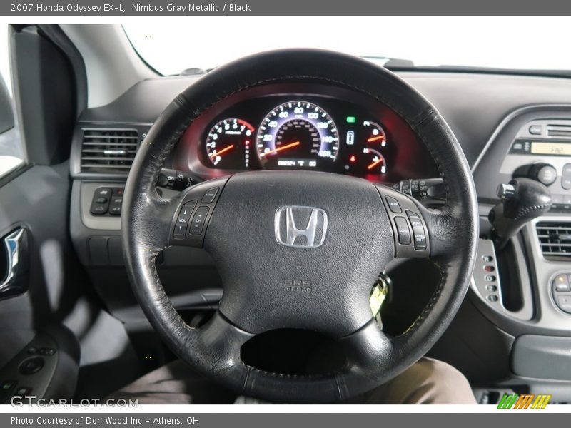 Nimbus Gray Metallic / Black 2007 Honda Odyssey EX-L