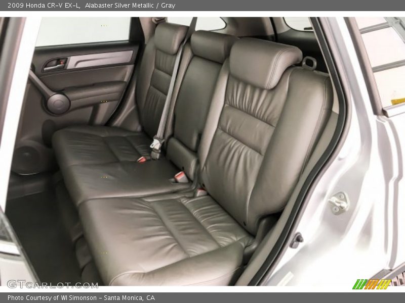 Alabaster Silver Metallic / Gray 2009 Honda CR-V EX-L