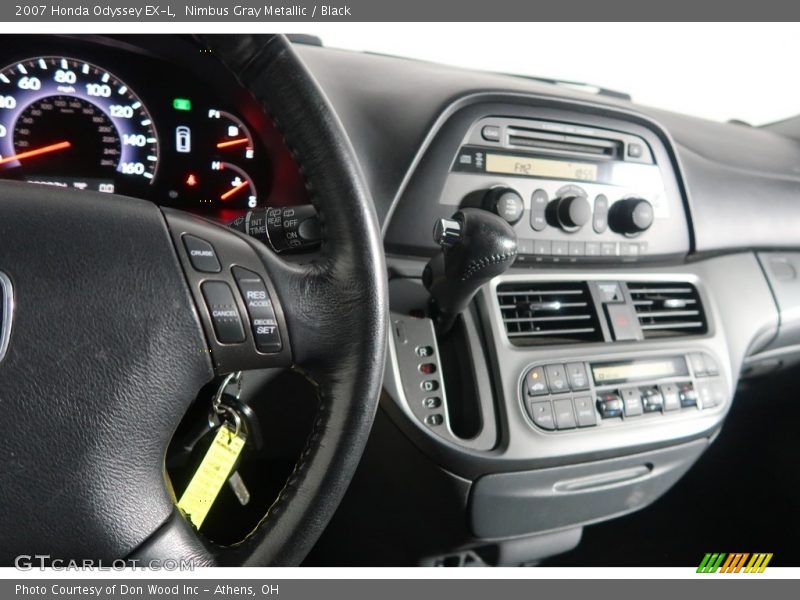Nimbus Gray Metallic / Black 2007 Honda Odyssey EX-L