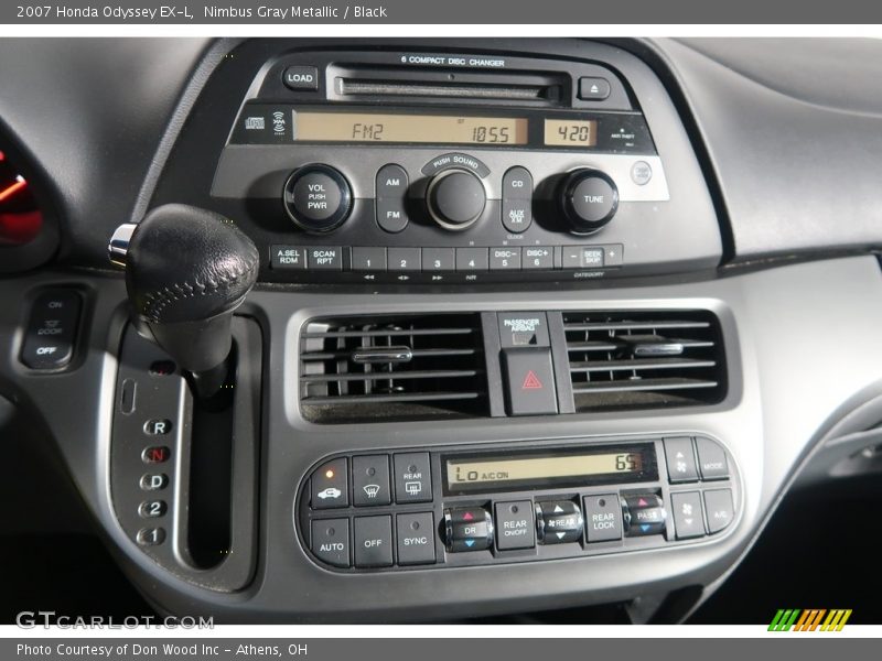 Nimbus Gray Metallic / Black 2007 Honda Odyssey EX-L