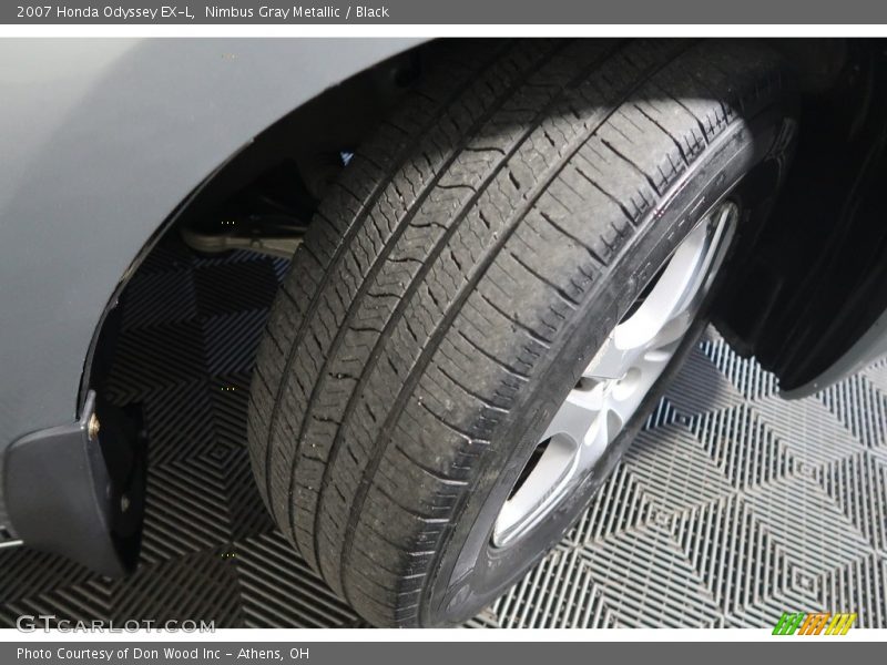 Nimbus Gray Metallic / Black 2007 Honda Odyssey EX-L