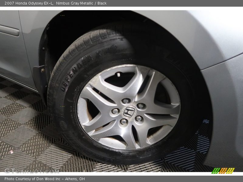 Nimbus Gray Metallic / Black 2007 Honda Odyssey EX-L