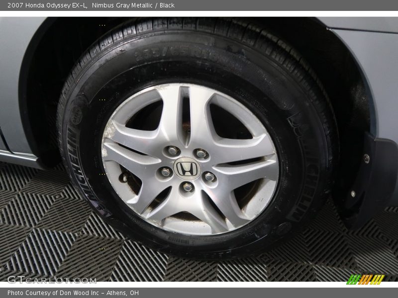 Nimbus Gray Metallic / Black 2007 Honda Odyssey EX-L
