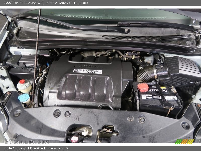 Nimbus Gray Metallic / Black 2007 Honda Odyssey EX-L